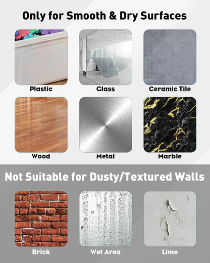 20-Piece Heavy-Duty Self-Adhesive Picture Hooks